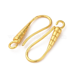 Латунные крючки для сережек&nbsp;KK-D378-03G