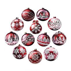 Подвесные украшения из дерева с односторонней УФ-печатью WOOD-N020-45