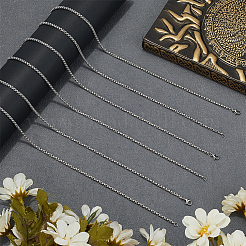 8 шт. цепочки-коробки из нержавеющей стали 304&nbsp;NJEW-SC0001-36P-02