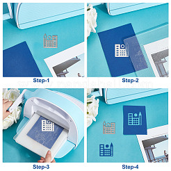 Офисная тема трафареты для резки углеродистой стали DIY-WH0309-1282