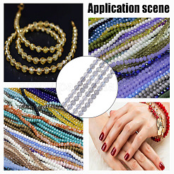 2 нити натуральных бусин лабрадорита нити G-GO0001-65