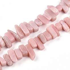 Натуральный розовый опал бусы пряди G-T140-65