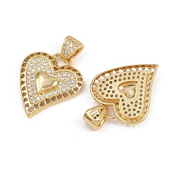 Латунные микро проложить кубического циркония подвески ZIRC-I367-07G-15