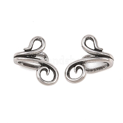 Blumenförmige Ohrstecker aus Edelstahl 316 für Knorpel (ohne Piercing)&nbsp;AJEW-C044-07A-AS
