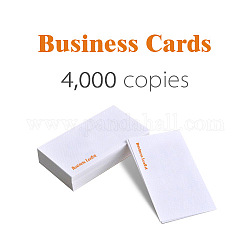 4,000 copies full color business cards, Double Sided