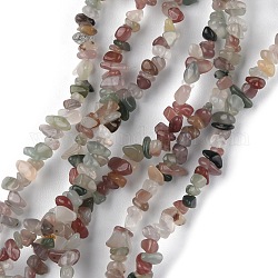 Natural Agate Beads Strands, Chip, 1.5~4.5x3~13x2.5~8mm, Hole: 0.6mm, 30.94~31.97 inch(78.6~81.2cm)
