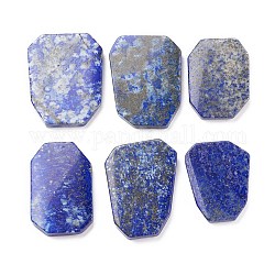 Lapis naturali cabochons Lazuli, pepite, 42.5~50x32~40x5.3~7mm