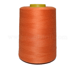 40s / 2マシン刺繍糸  ポリエステル縫糸  サンゴ  10.3x8.2cm約8800ヤード/ロール