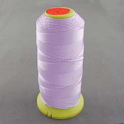 Fil à coudre de nylon, lilas, 0.6mm, environ 500 m / bibone 