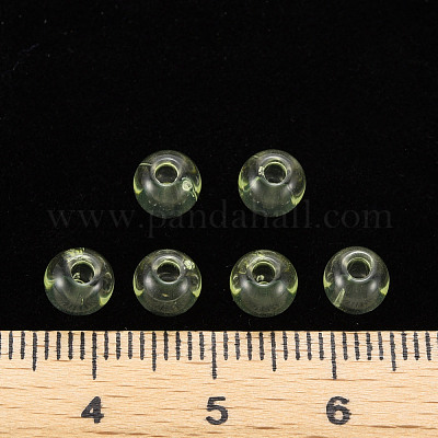 Прозрачные акриловые бусины MACR-S370-A6mm-728-1
