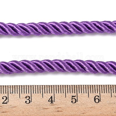 Изготовление ожерелья из нейлонового витого шнура толщиной 5 мм FIND-G096-01P-32-1