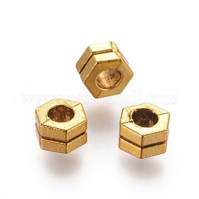 Сплавочные овальные бусины тибетского стиля  PALLOY-E565-01-1