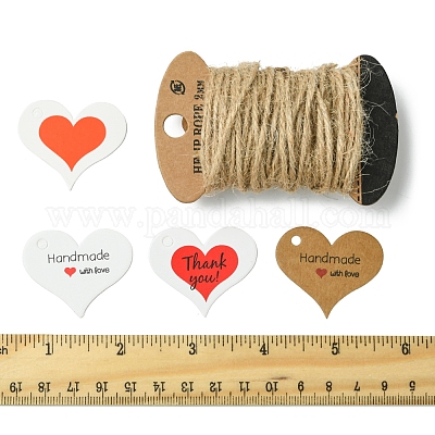 96 шт. 4 вида бумажных подарочных бирок CDIS-FS0001-27-1