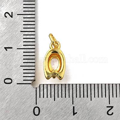 Латунные микро проложить кубического циркония подвески KK-Z102-03G-02-1