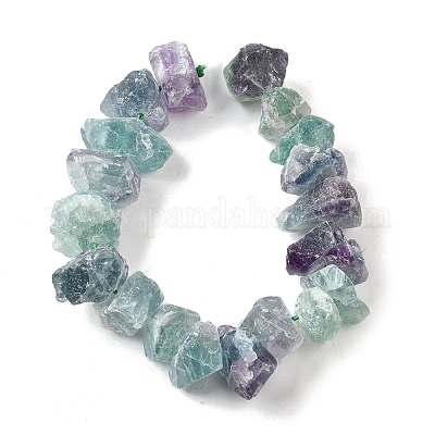 Природных красочные флюорита бисер нитей G-I283-F08-1