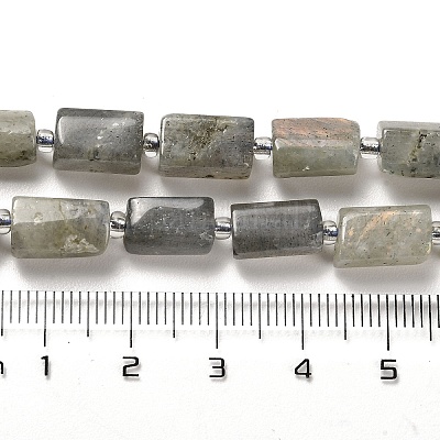 Природные лабрадорита бисер нитей G-N327-06-06-1