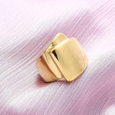 Регулируемые манжетные кольца из нержавеющей стали 304 RJEW-Q020-13G-1