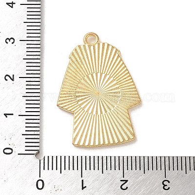 Подвески из сплава с эмалью на тему выпускного сезона ENAM-R147-09-G-1