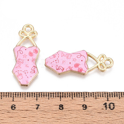 Подвески из эмали и сплава ENAM-T022-38KCG-07-1