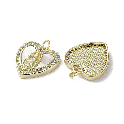 Латунные микро проложить кубического циркония подвески KK-G485-19C-G-1