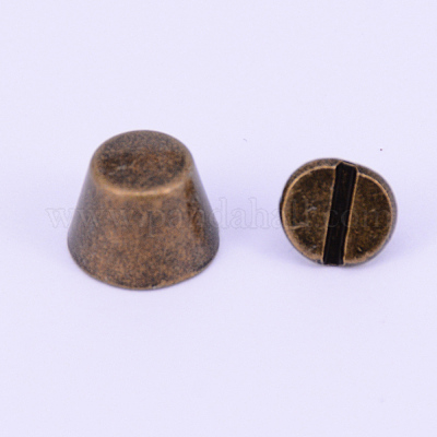 Schrank- und Schubladenknöpfe aus Legierung&nbsp;PALLOY-WH0071-06F-1