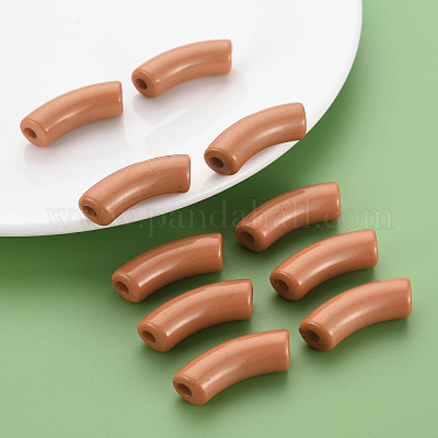 Непрозрачные акриловые бусины MACR-S372-001B-16-1439-1