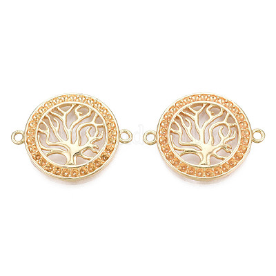 Латунь сеттинги подключения горный хрусталь KK-N216-383-1