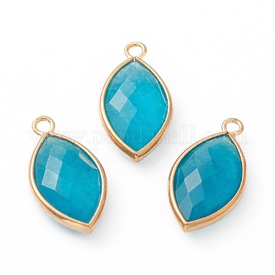 Природного нефрита подвески X-G-B009-01G-O-1