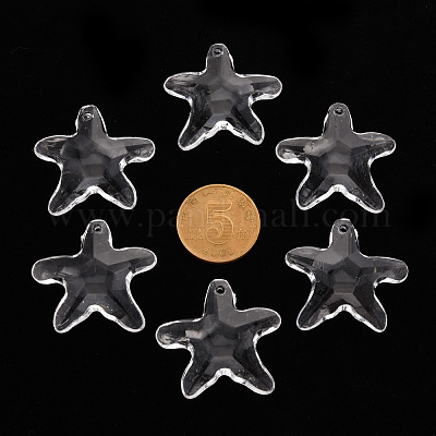 Прозрачные акриловые бусины&nbsp;TACR-S154-58B-205-1