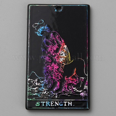 Печатные акриловые подвески OACR-WH0036-23E-1