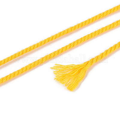 22 м хлопковый шнур для макраме&nbsp;OCOR-T017-07N-1