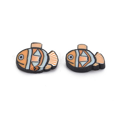 Кабошоны из полимерной глины ручной работы CLAY-N006-107-1