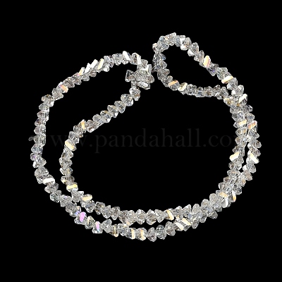 Гальванизируйте прозрачное стекло бисер нитей EGLA-P061-04C-AB16-1