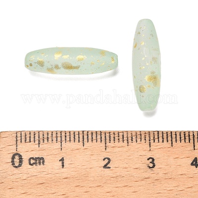 Матовые стеклянные бусины FGLA-L001-001L-1