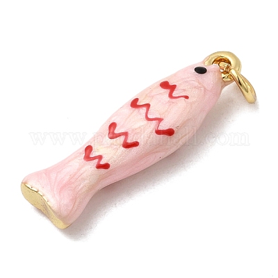 Латунь эмаль подвески KK-H092-08G-1