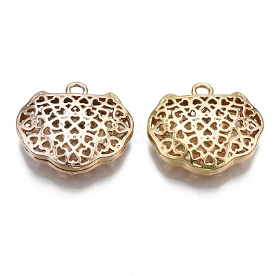 Латунные подвески&nbsp;KK-S356-384G-NF-1