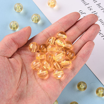 Прозрачные акриловые бусины MACR-S370-A12mm-719-1