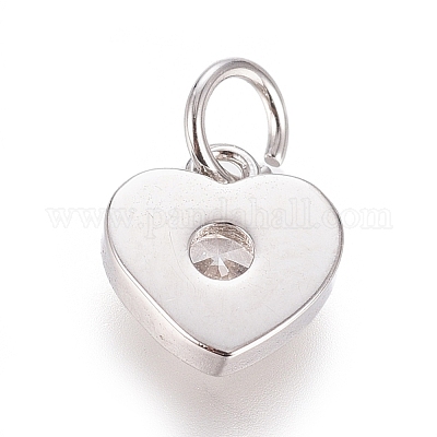 Латунные микро проложить кубического циркония подвески ZIRC-G166-04P-1