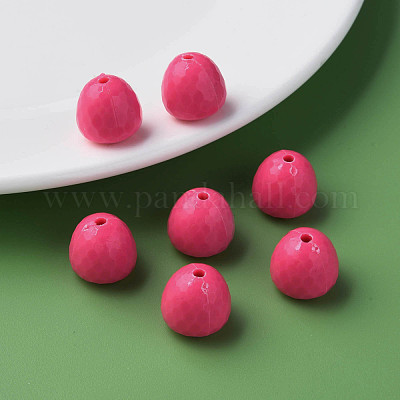 Непрозрачные акриловые бусины&nbsp;MACR-S373-10A-A10-1