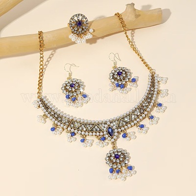 Плоские круглые ожерелья из сплава FS-WG6E6AA-01-1