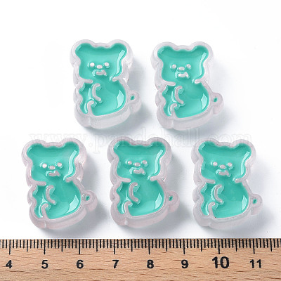 Прозрачные акриловые бусины MACR-S374-07B-07-1