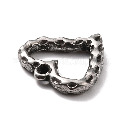 Подвески-кабошоны из нержавеющей стали 304 для эмали STAS-B024-36P-1