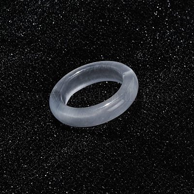 Cat Eye палец кольца RJEW-G363-01B-1