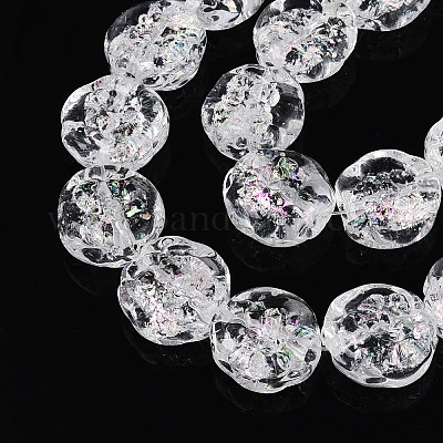 Бусы лэмпворк ручной работы LAMP-N028-04A-1