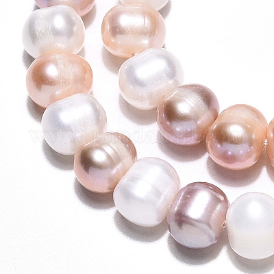 Нити из натурального культивированного пресноводного жемчуга PEAR-N013-06-A-03-1