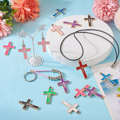 32шт 8-х цветные пластиковые подвески ccb KY-TA0001-24-1