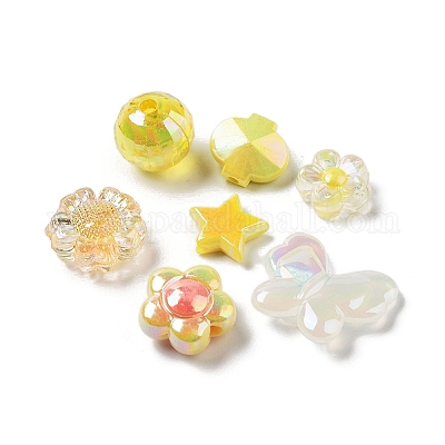 Акриловые бусины MACR-M040-01D-1