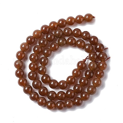 Fili di perline giada bianco naturale&nbsp;G-I334-05A-1