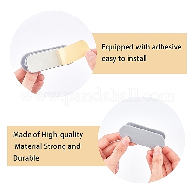 Ручка ящика шкафа быстрого приготовления самоклеящаяся из абс-пластика FIND-WH0053-28B-1