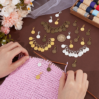 33 шт наборы инструментов для вязания своими руками HJEW-BC00070-1